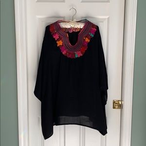 Colorful South American tunic